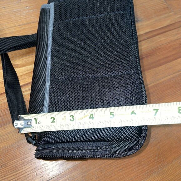 Sony LCS-X30 Soft Carrying Case Black Padded Pockets Shoulder Strap - Picture 10 of 12